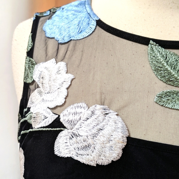 Calvin Klein Embroidered Dress - Picture 10 of 11